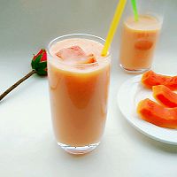 木瓜牛奶汁＃九阳至爱滋味＃的做法图解5