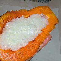 橙香甜糯酿木瓜的做法图解9