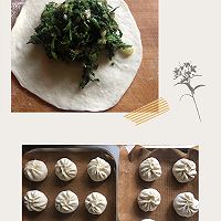 荠菜猪肉包子的做法图解7