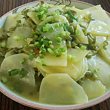 重庆家常泡菜土豆片