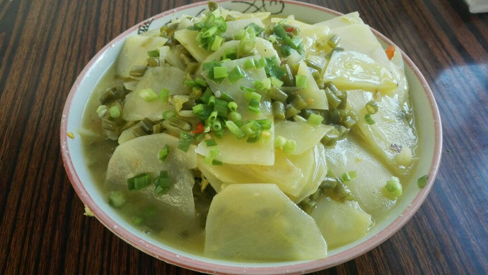 重庆家常泡菜土豆片