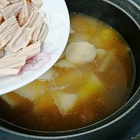 #中秋团圆食味#东北-土豆牛肉炖腐竹的做法图解7
