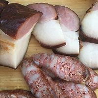 快手腊肉饭的做法图解1