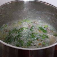 菜心瘦肉粥的做法图解7