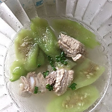 丝瓜炖排骨