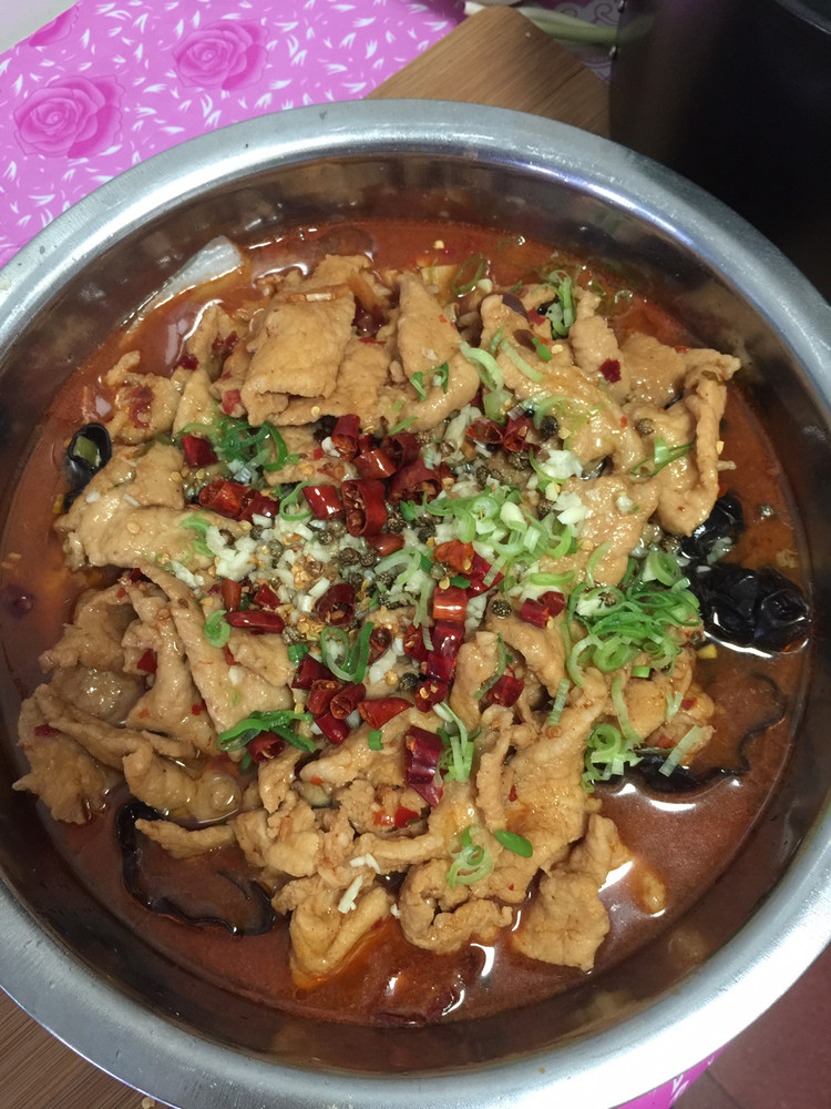 水煮肉片的做法