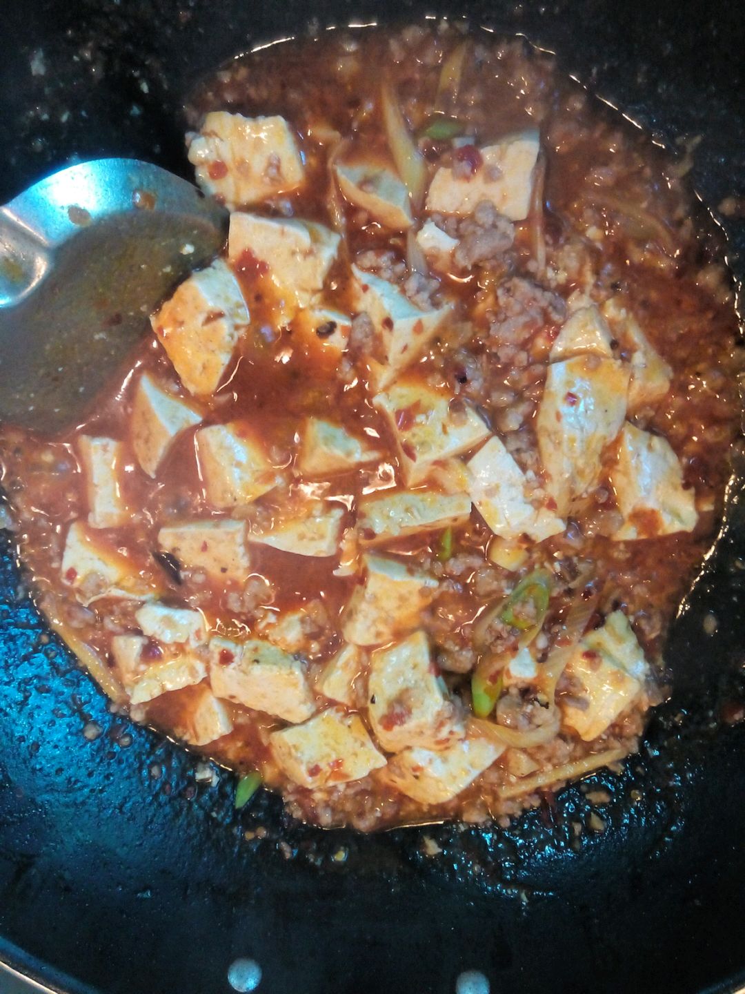 肉末豆腐（家常麻婆豆腐）的做法图解10