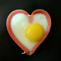 心形煎蛋的做法图解6