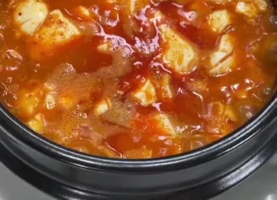韩式辣豆腐汤