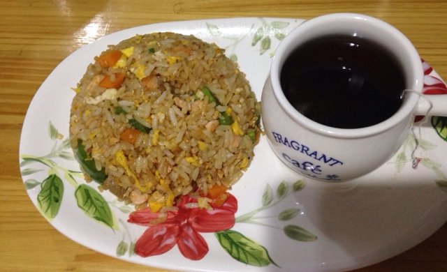 三文鱼炒饭