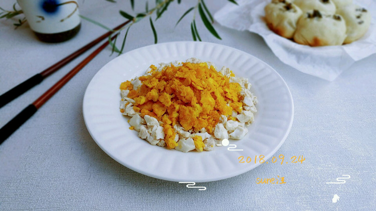 姜醋木樨咸杬子的做法
