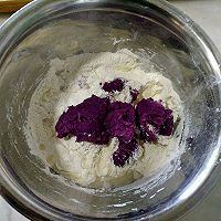 紫薯发糕的做法图解5