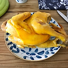 砂锅烤窑鸡