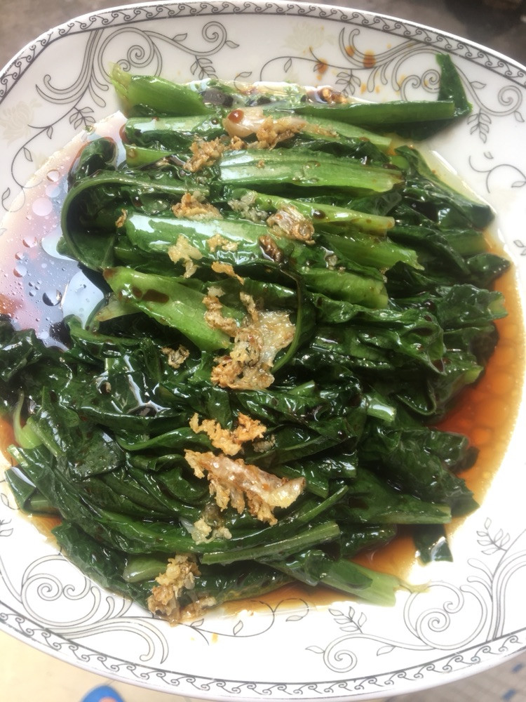 烫油麦菜（蒜蓉油麦菜）的做法