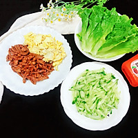 #暖冬酱在手，嗨吃部队锅#荷叶饼夹酱香肉丝㊙️的做法图解18