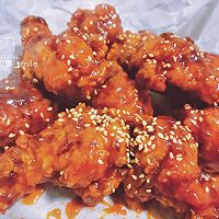 #暖冬酱在手，嗨吃部队锅#韩式炸鸡的做法图解10