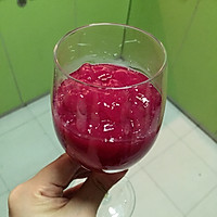 惊艳的火龙果皮冰砂酱的做法图解6