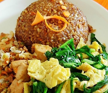 健康午餐—糯米肉末扣碗