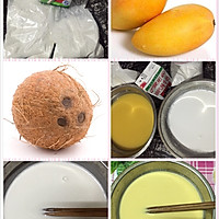 芒果椰汁千层糕的做法图解1