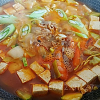 辣肉鲜虾豆腐汤的做法图解6