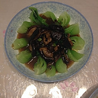 香菇油菜的做法图解1