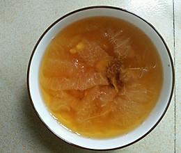 柚子皮汤（一人量）的做法