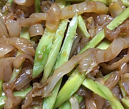 黄瓜拌海蜇头的做法