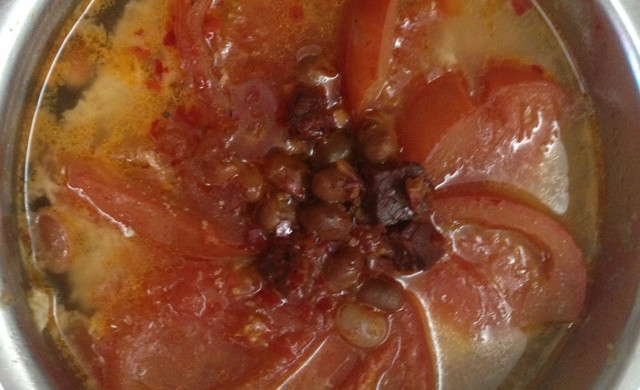 番茄蒸豆腐