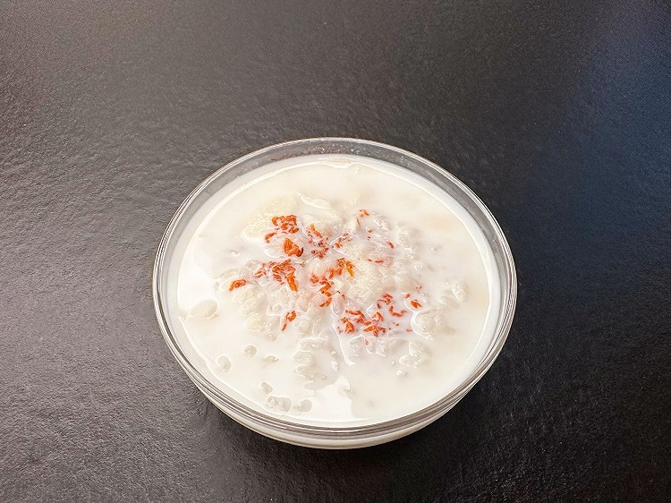 酒酿冰豆花的做法