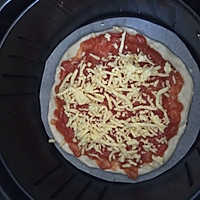 披萨 空气炸锅版的做法图解10
