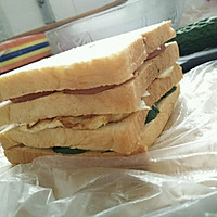 三明治早餐的做法图解6