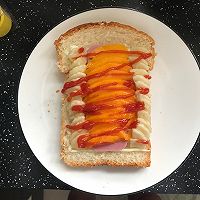 快手早餐不重样 之 开放式三明治的做法图解5