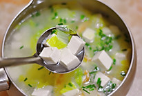 豆腐白菜煎蛋汤的做法