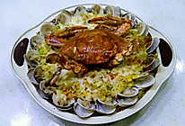 咖喱蟹配海鲜芝士焗饭的做法