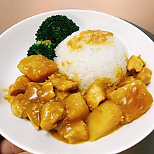 咖喱鸡饭