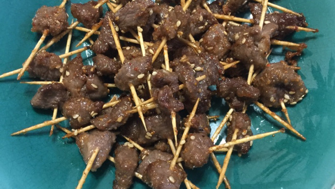 牙签羊肉