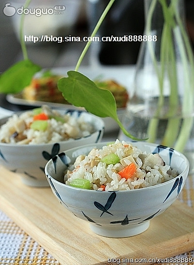 蔬菜糙米饭的做法