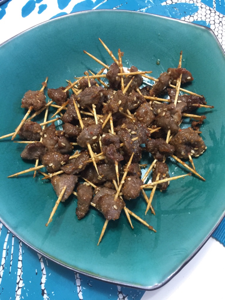牙签羊肉