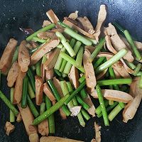 蒜苔香干的做法图解5