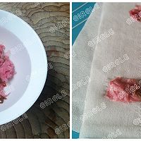 紫薯樱花饼干，有颜更好吃#浪漫樱花季#的做法图解1