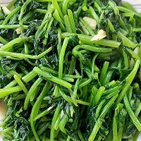 清炒茼蒿的做法图解4