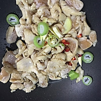青椒鸡片的做法图解4