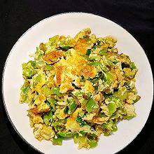 青椒爆蛋，新手必做的菜
