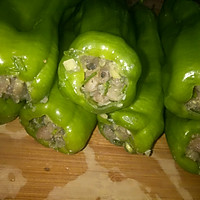 KL虎皮包肉青椒的做法图解3