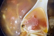 番茄菌菇肉圆汤的做法