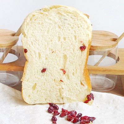 蔓越莓吐司（面包机新手友好版）