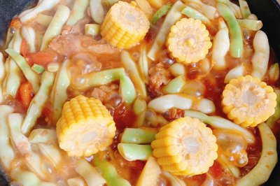 豆角烩菜