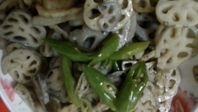 家常清炒小藕