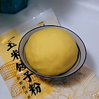 迷彩饺子～新良玉米面饺子粉#年味十足的中式面点#的做法图解2