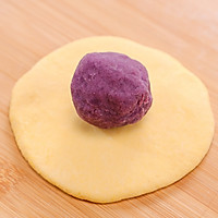 南瓜紫薯饼的做法图解10